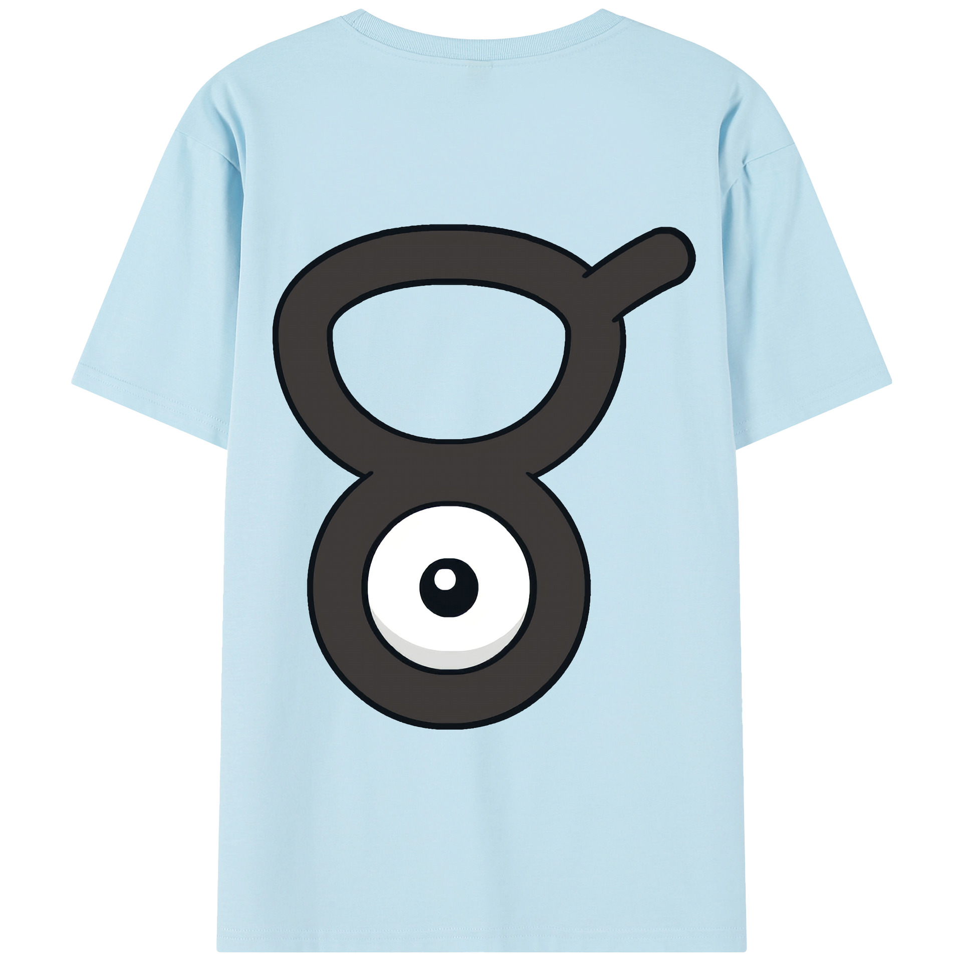 （画像用） ポケットモンスター Pokémon 綿100％半袖Tシャツ（背面プリント）